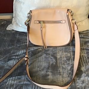 Marc Jacobs Leather Recruit Saddle Bag